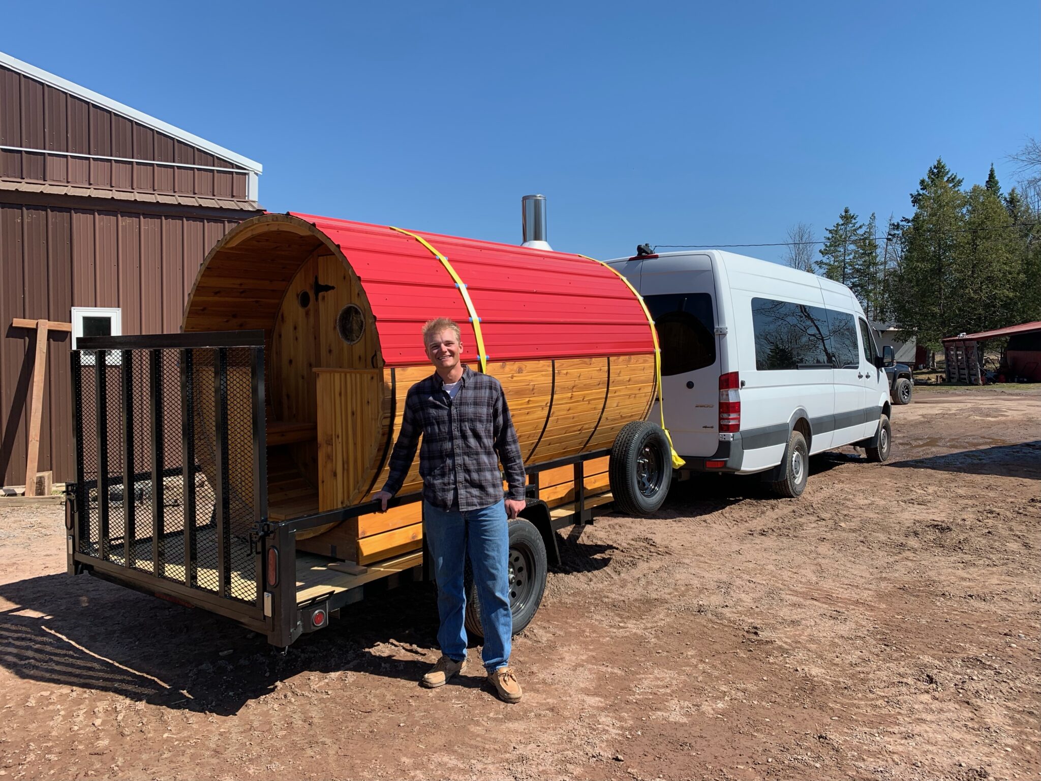 St Bernard Barrels Rent Your Own Private Sauna
